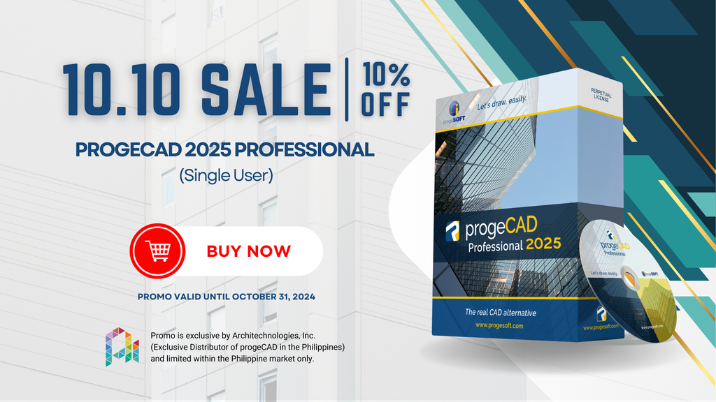 Celebrate progeCAD 10.10 Promo with Architechnologies!