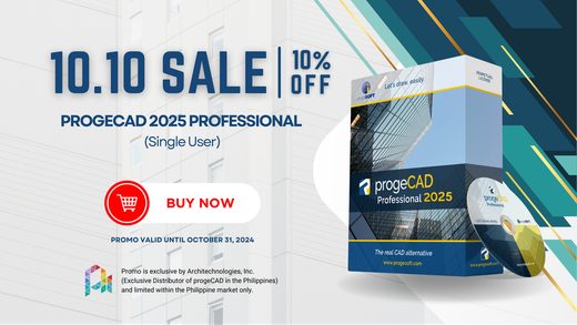 Celebrate progeCAD 10.10 Promo with Architechnologies!