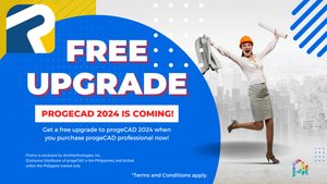 Get your progeCAD 2022 a free upgrade when you buy now!