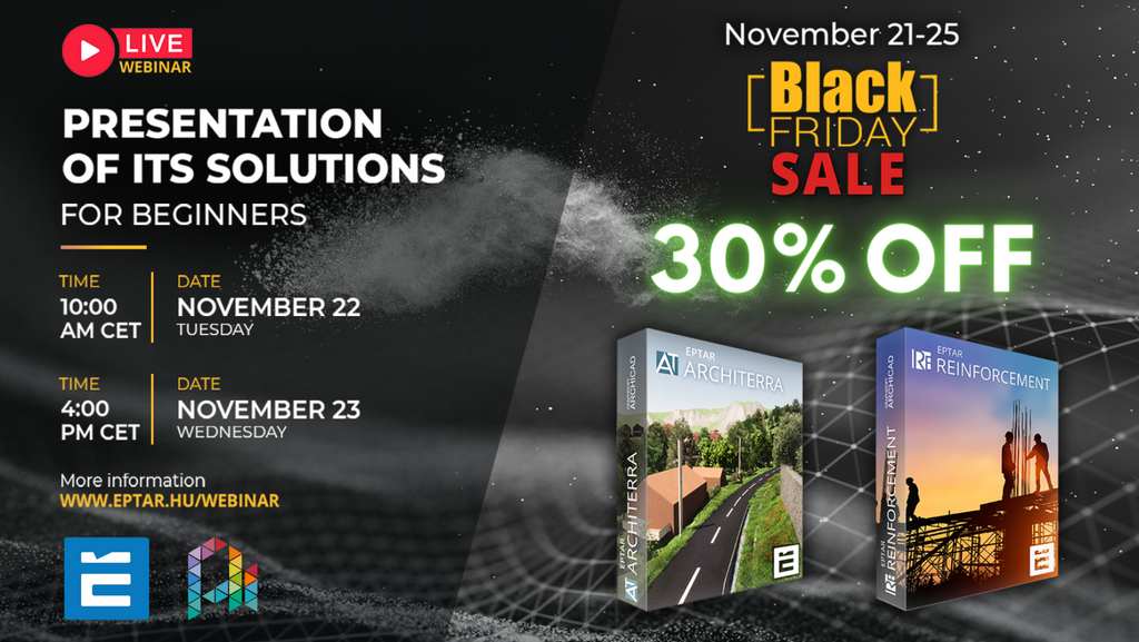 Black Friday Sale! 30% OFF to all Eptar Solutions.