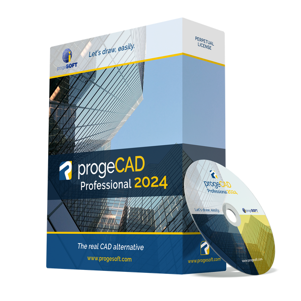 progeCAD 2024 Professional Single License Download Version (Cross Upgrade from any CAD)