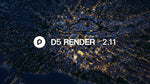 D5 Render 2.11 Pro Annual Subscription