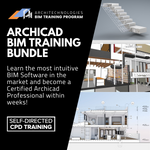 Archicad BIM Training Bundle - Basic to Intermediate (Schedule to be posted soon)